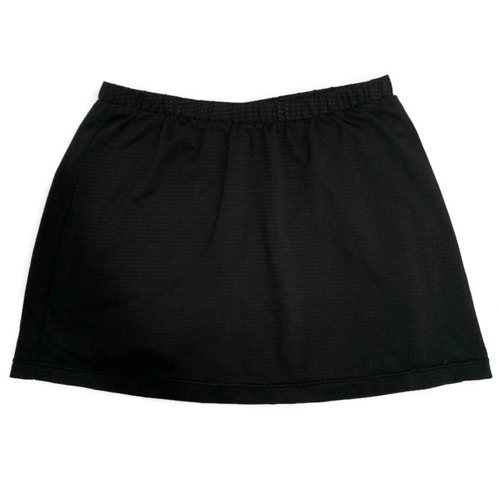 Nike Dri-Fit Black Mesh Tennis Skirt Shorts Sz M